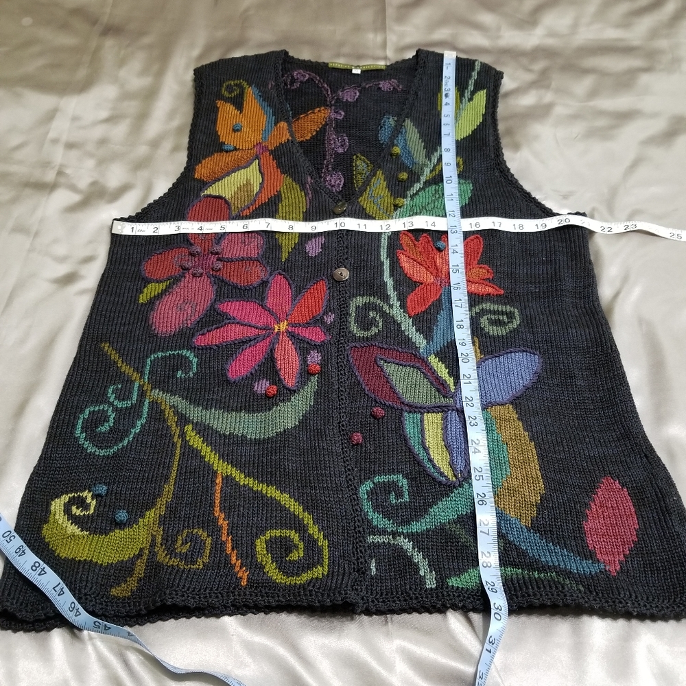 Peruviah Connection sleeveless button up c… - Picture 3 of 7